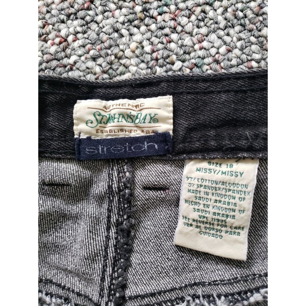90s/00s Black‎ Straight Leg Jeans - Picture 4 of 4